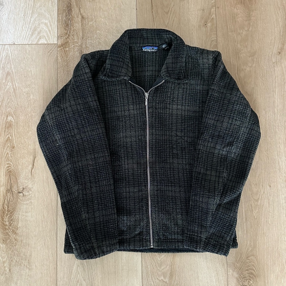 Vintage Patagonia Plaid Jacket. Made in USA. Women’s XS